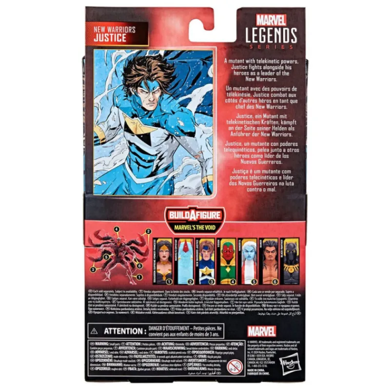 Clearance Figura Marvel Legends New Warriors Justice (Baf: Marvel'S The Void) 15 Cm Coleccionismo Marvel