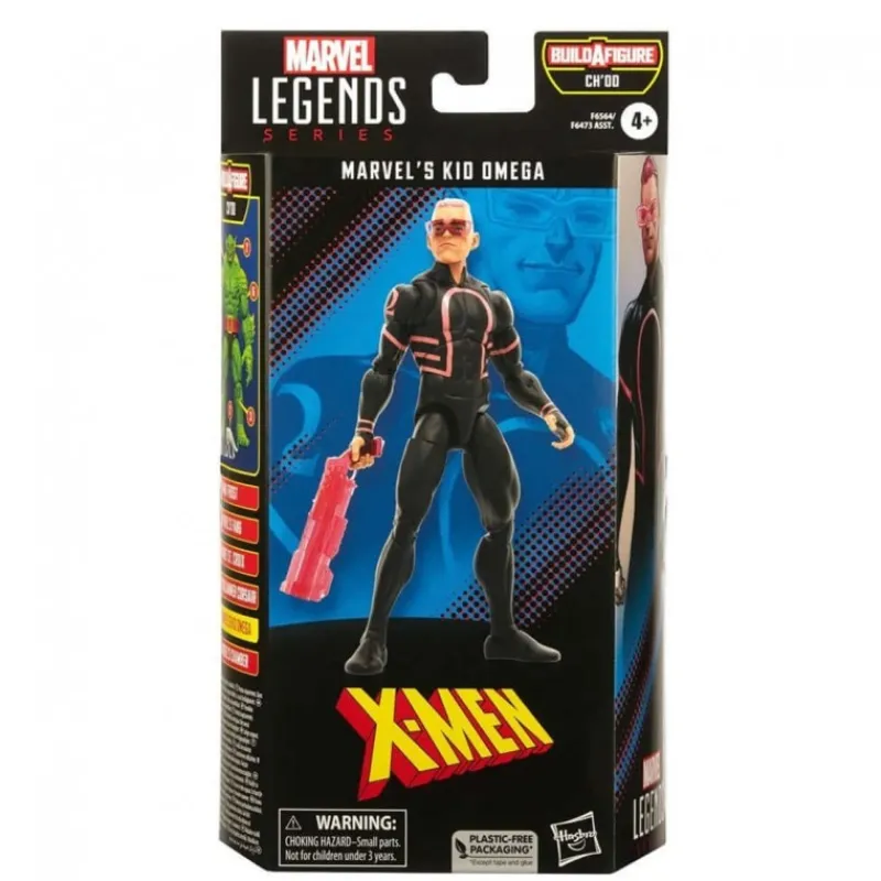 Hasbro Superhéroes Marvel|Coleccionismo Marvel^Figura Marvel Legends X-Men Kid Omega 15 cm