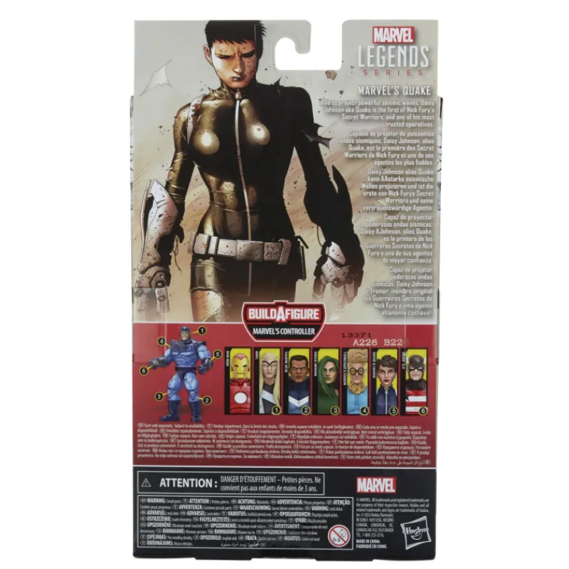 Outlet Figura Marvel Quake Serie Legends Coleccionismo Marvel