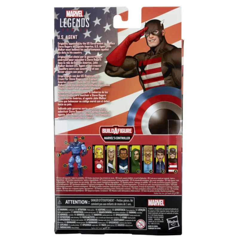 Figura Marvel Us Agent Serie Legends Coleccionismo Marvel