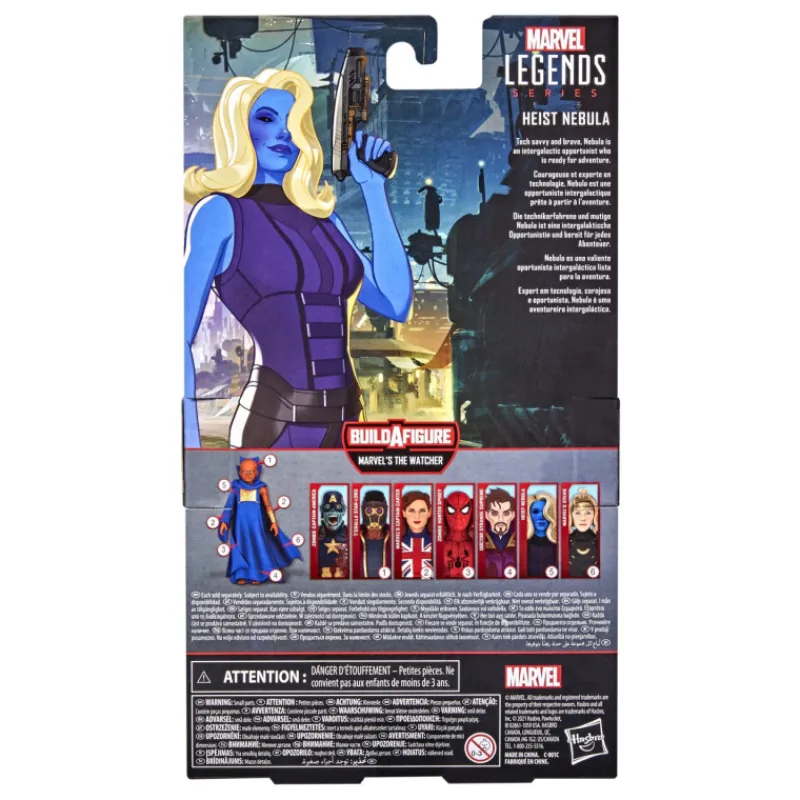 Hasbro Coleccionismo Marvel^Figura Marvel What If Heist Nebula Serie Legends