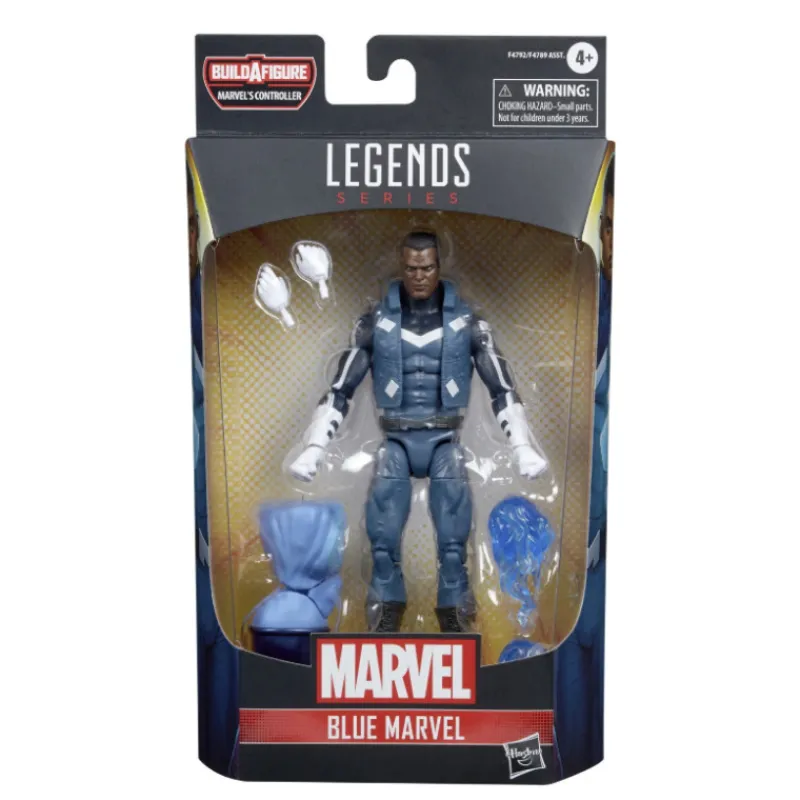 Hasbro Superhéroes Marvel|Coleccionismo Marvel^Figura Marvel X-Men Maravilla Azul Serie Legends