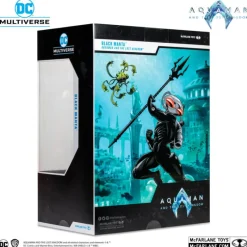 New Figura Megafig Dc Multiverse Black Manta 30 Cm Aquaman y El Reino Perdido Figuras Dc