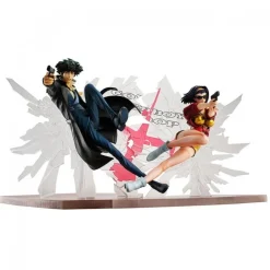 Clearance Figura Cowboy Bebop Spike & Fake 1/8 - 21cm y 22cm Figuras