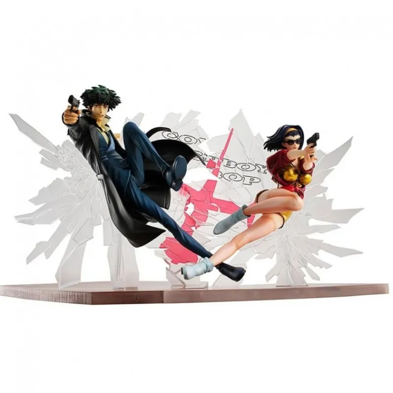 Clearance Figura Cowboy Bebop Spike & Fake 1/8 - 21cm y 22cm Figuras