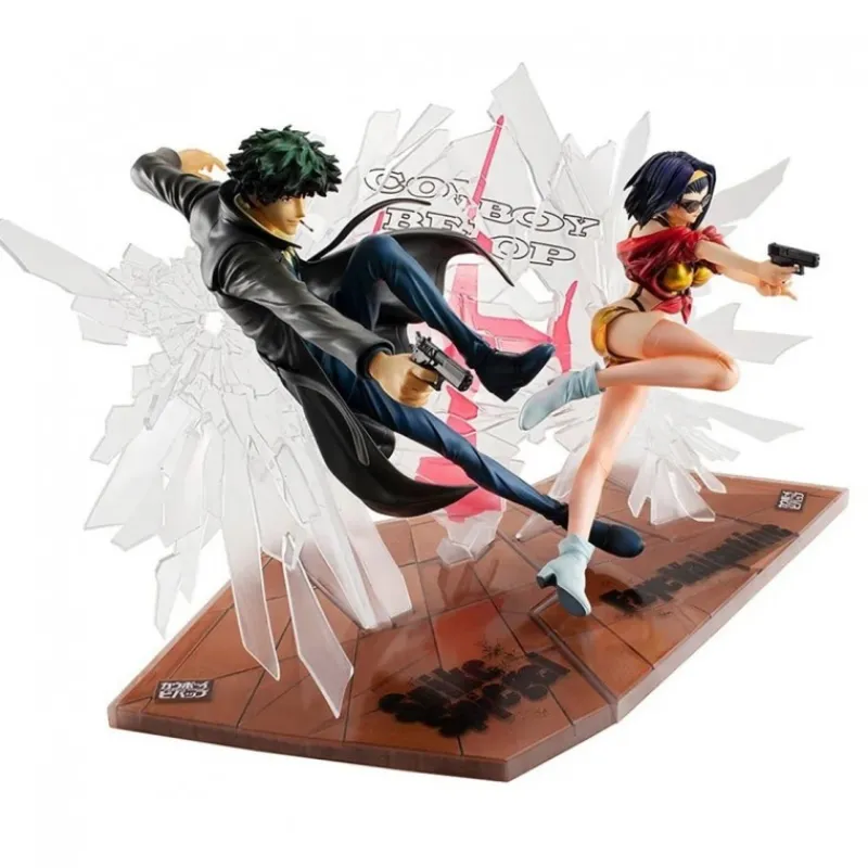 Clearance Figura Cowboy Bebop Spike & Fake 1/8 - 21cm y 22cm Figuras