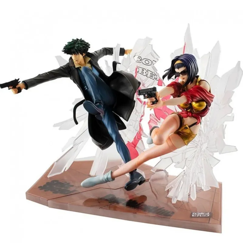 Clearance Figura Cowboy Bebop Spike & Fake 1/8 - 21cm y 22cm Figuras
