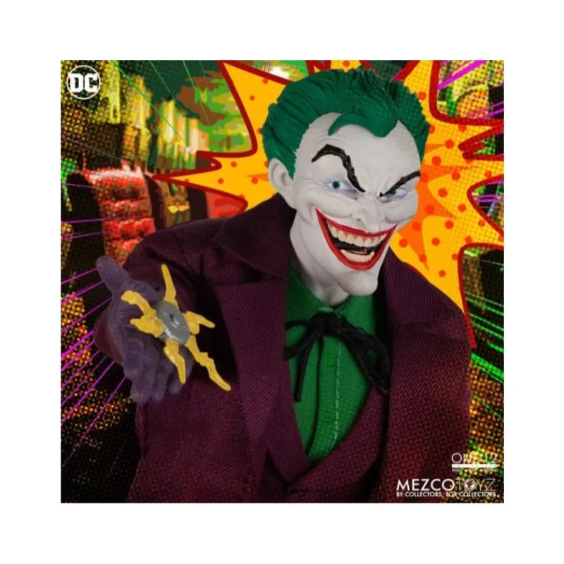 Fabricante provisional Regalos De Villanos Dc|Figuras Dc^Figura Mezco Toyz DC Universe One:12 The Joker Golden Age Edition