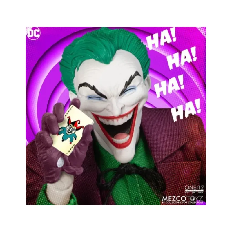Fabricante provisional Regalos De Villanos Dc|Figuras Dc^Figura Mezco Toyz DC Universe One:12 The Joker Golden Age Edition