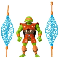 Mattel Las Tortugas Ninja^Figura Michelangelo 14 cm - MOTU x TMNT: Turtles of Grayskull