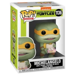 Funko Las Tortugas Ninja^Figura Michelangelo de Tortugas Ninja POP! Movies de Vinilo 9 cm