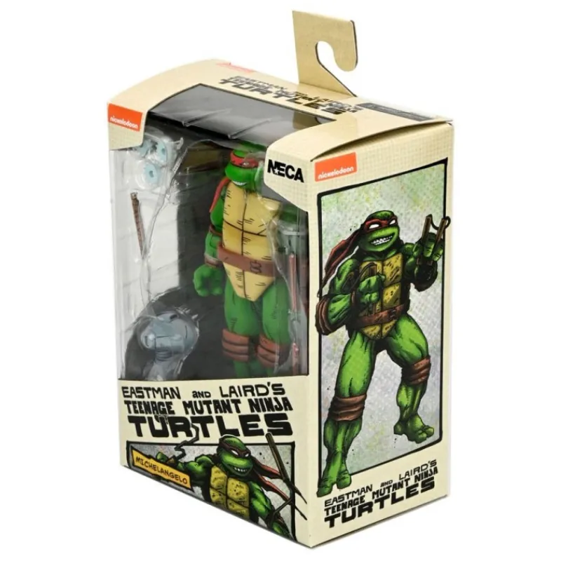 Neca Las Tortugas Ninja^Figura Michelangelo Teenage Mutant Ninja Turtles 18 cm -