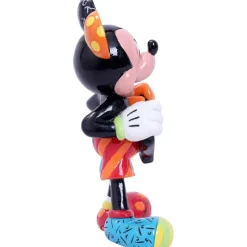 Enesco Películas Y Personajes De Disney ·Mickey & Minnie|Figuras Disney De Colección ^Figura Mickey Mouse con Corazón Disney Britto 9 cm