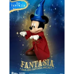 Beast Kingdom Películas Y Personajes De Disney ·Mickey & Minnie|Figuras Disney De Colección ^Figura Mickey Mouse Fantasía Dynamic 8ction Heroes 21 cm