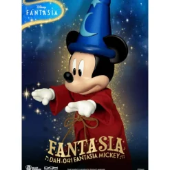 Beast Kingdom Películas Y Personajes De Disney ·Mickey & Minnie|Figuras Disney De Colección ^Figura Mickey Mouse Fantasía Dynamic 8ction Heroes 21 cm