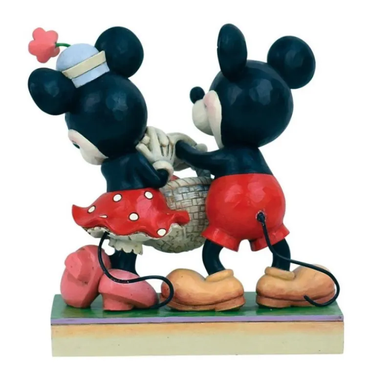 Enesco Películas Y Personajes De Disney ·Mickey & Minnie|Figuras Disney De Colección ^Figura Mickey y Minnie Pascua Jim Shore