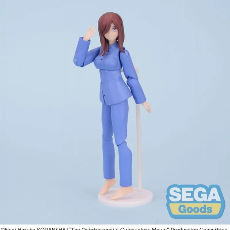 Sega Figuras^Figura Miku Nakano 15 cm Articulada de The Quintessential Quintuplets