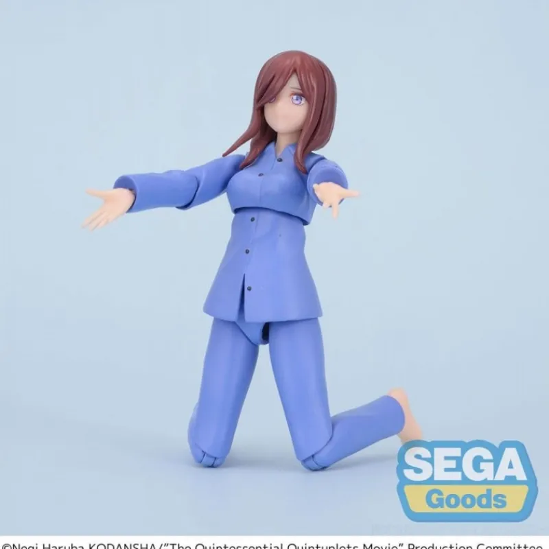 Sega Figuras^Figura Miku Nakano 15 cm Articulada de The Quintessential Quintuplets