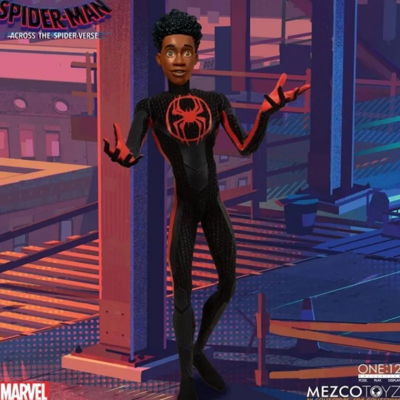 Best Figura Miles Morales One:12 Collective Spider-Man Superhéroes Marvel|Coleccionismo Marvel