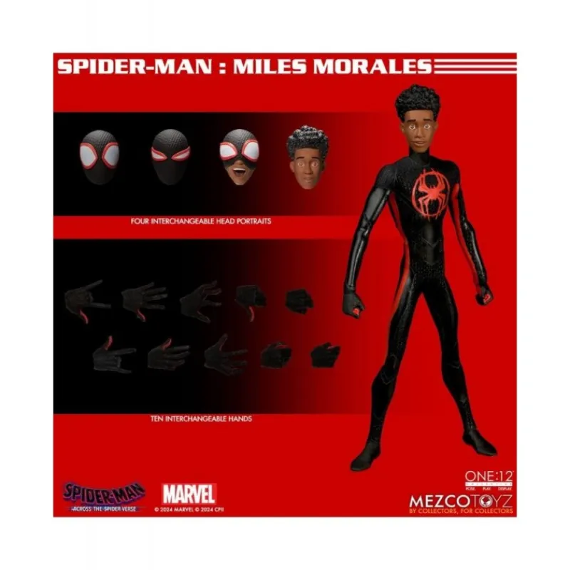 Best Figura Miles Morales One:12 Collective Spider-Man Superhéroes Marvel|Coleccionismo Marvel