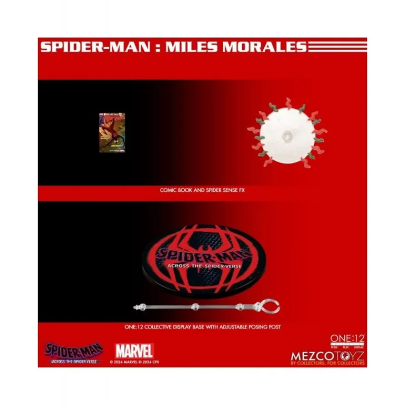 Best Figura Miles Morales One:12 Collective Spider-Man Superhéroes Marvel|Coleccionismo Marvel