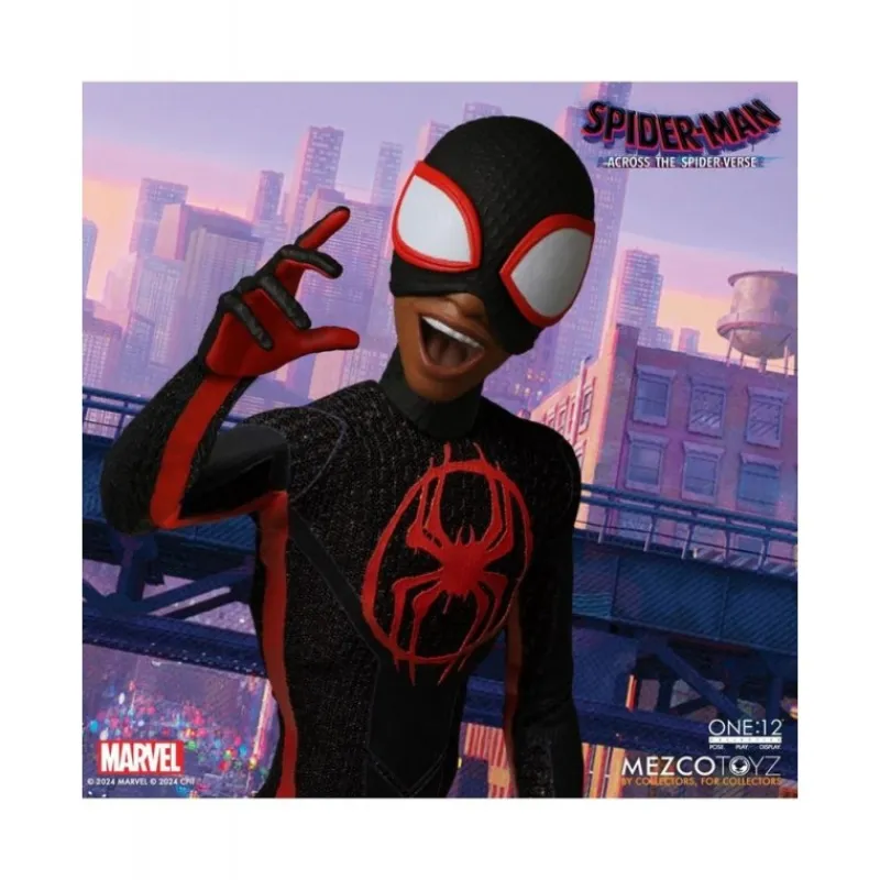 Best Figura Miles Morales One:12 Collective Spider-Man Superhéroes Marvel|Coleccionismo Marvel