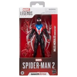 Hasbro Superhéroes Marvel|Coleccionismo Marvel^Figura Miles Morales Spider-Man 2 Boricua Suit Marvel Legends