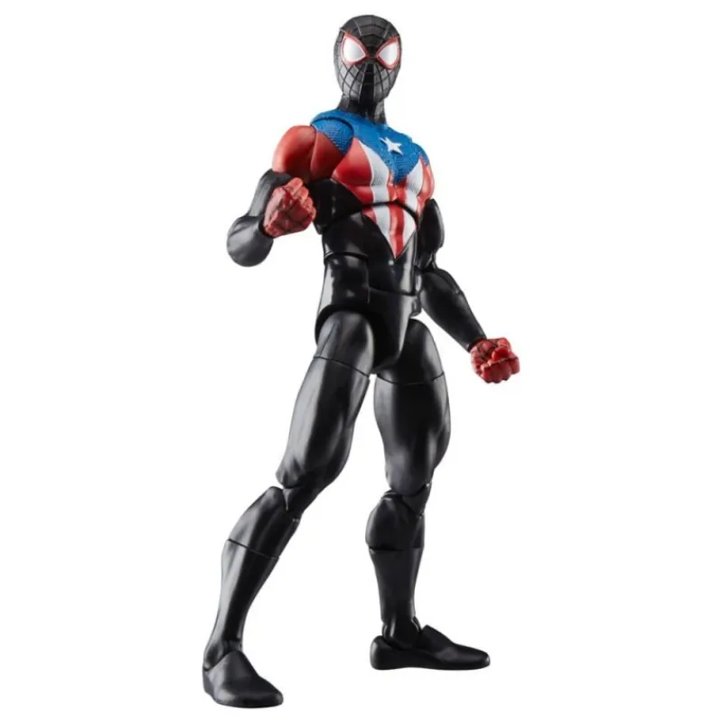 Hasbro Superhéroes Marvel|Coleccionismo Marvel^Figura Miles Morales Spider-Man 2 Boricua Suit Marvel Legends