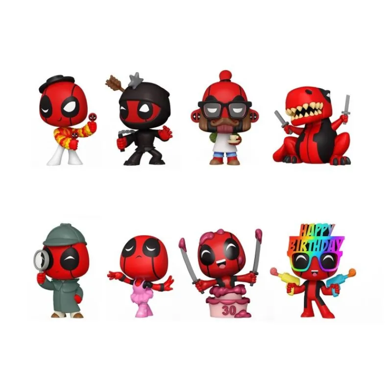 Funko Superhéroes Marvel|Funko Marvel^Figura Mini Vinyl Deadpool Exclusive 8 cm Marvel