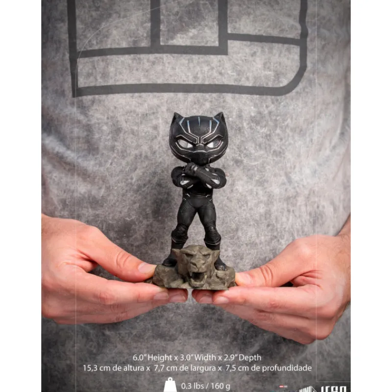 Iron Studios Coleccionismo Marvel^Figura Minico Marvel Black Panther