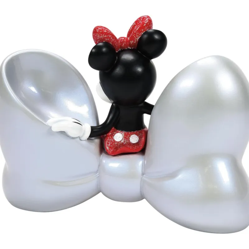 Enesco Películas Y Personajes De Disney ·Mickey & Minnie|Figuras Disney De Colección ^Figura Minnie con Lazo Disney 100