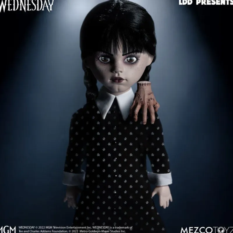 Mezco Toys Coleccionismo De Miedo Y Terror^Figura Miércoles Addams Mezco Toyz Living Dead Dolls