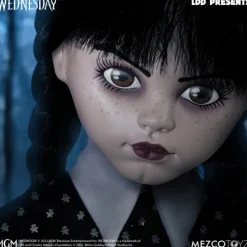 Mezco Toys Coleccionismo De Miedo Y Terror^Figura Miércoles Addams Mezco Toyz Living Dead Dolls