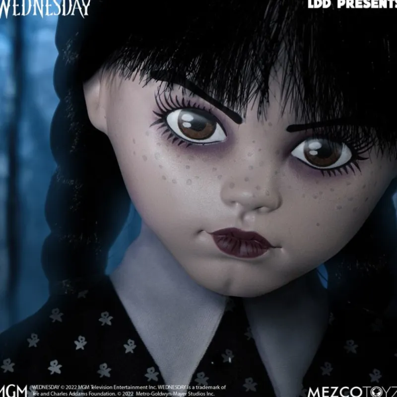 Mezco Toys Coleccionismo De Miedo Y Terror^Figura Miércoles Addams Mezco Toyz Living Dead Dolls