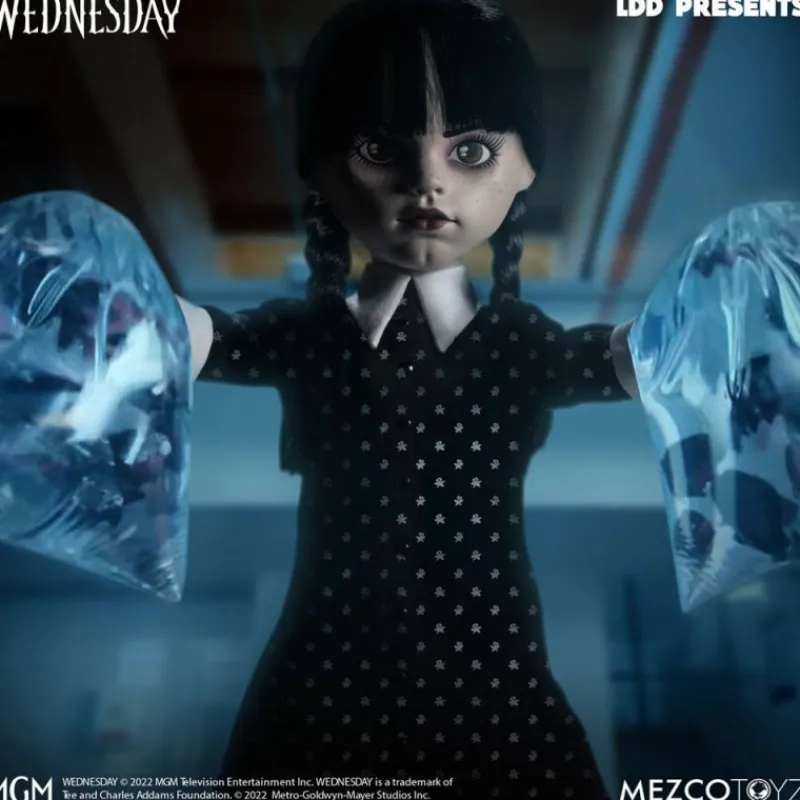 Mezco Toys Coleccionismo De Miedo Y Terror^Figura Miércoles Addams Mezco Toyz Living Dead Dolls