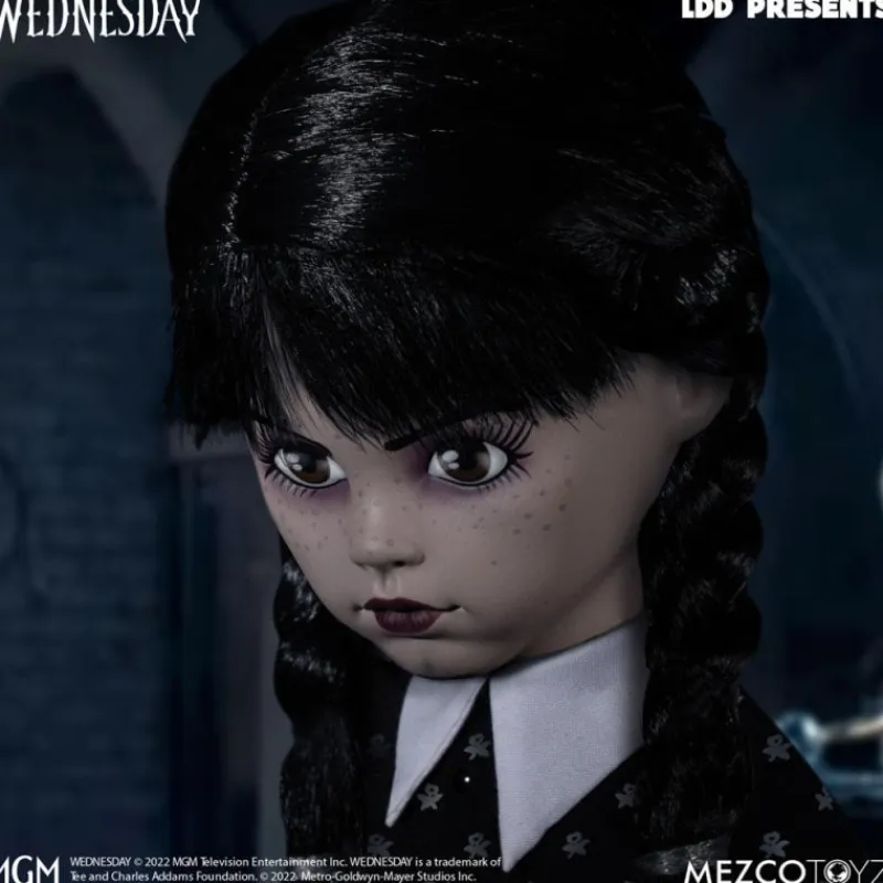 Mezco Toys Coleccionismo De Miedo Y Terror^Figura Miércoles Addams Mezco Toyz Living Dead Dolls