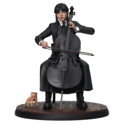SD Toys Regalos De Otras Series|Miércoles Addams^Figura Miércoles Violonchelo Wednesday