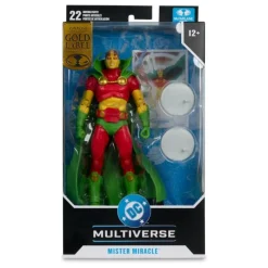 McFarlane Toys Figuras Dc^Figura Mister Miracle 18 cm Gold Label de DC Multiverse