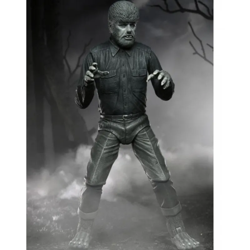 Neca Monstruos De La Universal^Figura Universal Monsters The Wolf Man 80 Aniversario 18 cm