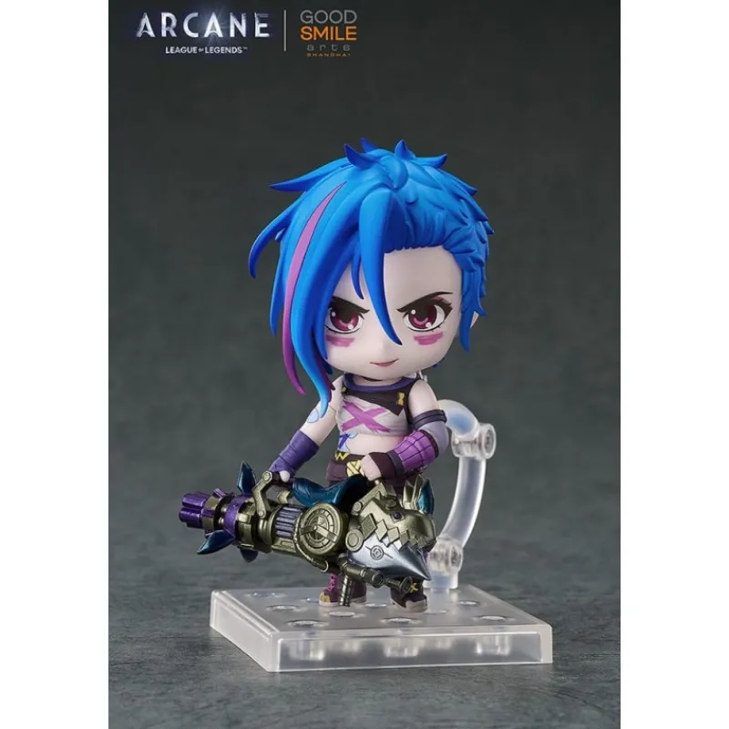 Good Smile Company Figuras^Figura Nendoroid Jinx Arcane Ver. 10 cm de League of Legends