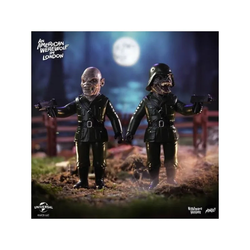 Sale Figura Nightmare Demons de Un Hombre Lobo Americano en Londres, 17 cm Más Regalos De Cine De Terror |Coleccionismo De Miedo Y Terror