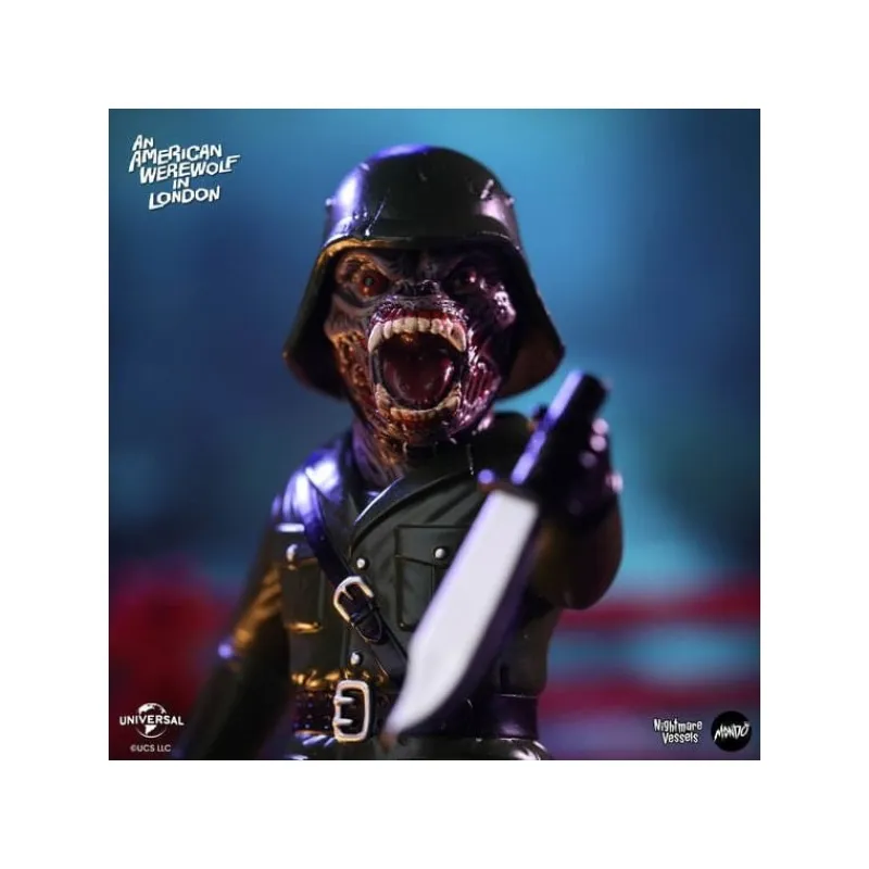 Sale Figura Nightmare Demons de Un Hombre Lobo Americano en Londres, 17 cm Más Regalos De Cine De Terror |Coleccionismo De Miedo Y Terror