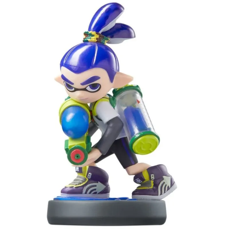 Mars Gaming Regalos Y Coleccionismo Para Gamers - Cosas De Videojuegos Míticos|Accesorios Nintendo Switch ^Figura Nintendo Amiibo Splatoon Ink Chico Azul