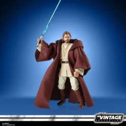 Hasbro Replicas Y Coleccionismo Star Wars ^Figura Obi Wan Star Wars Vintage Kenner 10 cm
