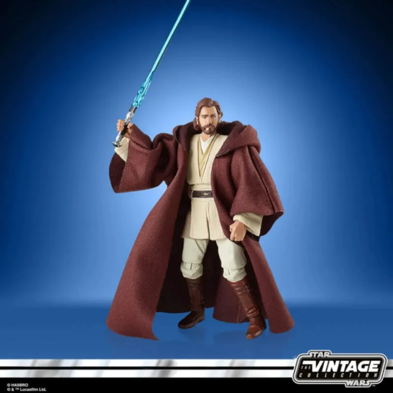 Hasbro Replicas Y Coleccionismo Star Wars ^Figura Obi Wan Star Wars Vintage Kenner 10 cm