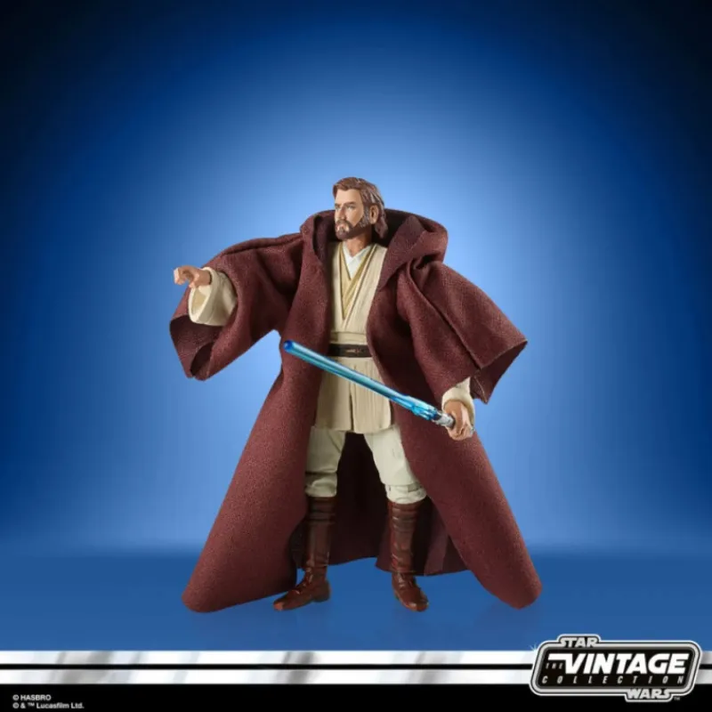 Hasbro Replicas Y Coleccionismo Star Wars ^Figura Obi Wan Star Wars Vintage Kenner 10 cm
