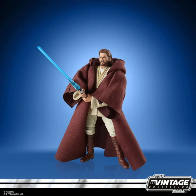 Hasbro Replicas Y Coleccionismo Star Wars ^Figura Obi Wan Star Wars Vintage Kenner 10 cm