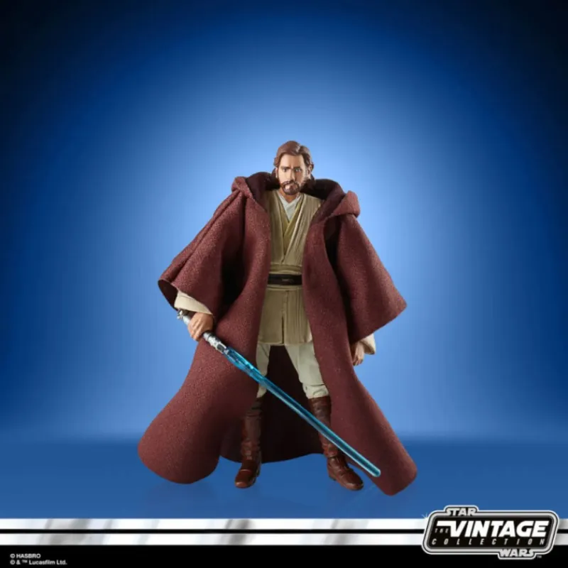 Hasbro Replicas Y Coleccionismo Star Wars ^Figura Obi Wan Star Wars Vintage Kenner 10 cm