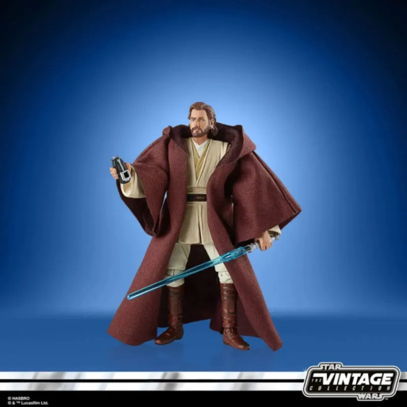 Hasbro Replicas Y Coleccionismo Star Wars ^Figura Obi Wan Star Wars Vintage Kenner 10 cm