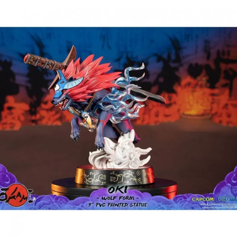 Discount Figura Oki en Forma de Lobo - Okami Descuentos Gaming